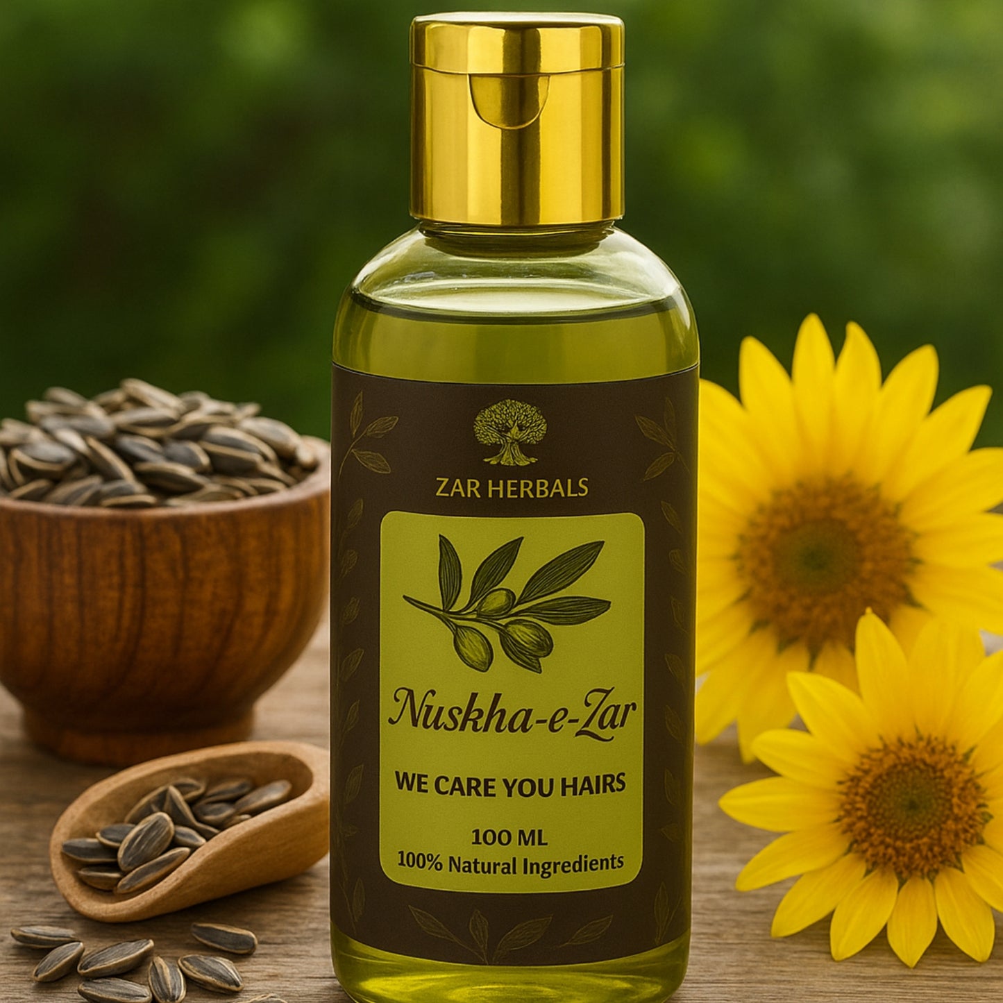 Nuskha-e-Zar – Pure herbal care for strong, shiny hair Oil.